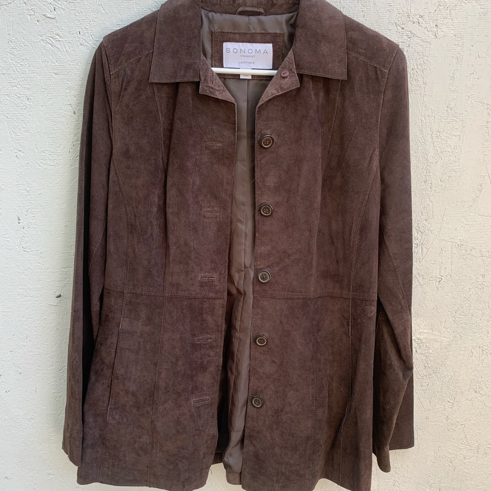 Brown Sonoma leather jacket